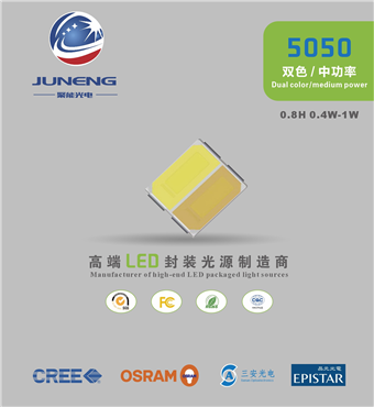 5050雙色中(zhōng)功率